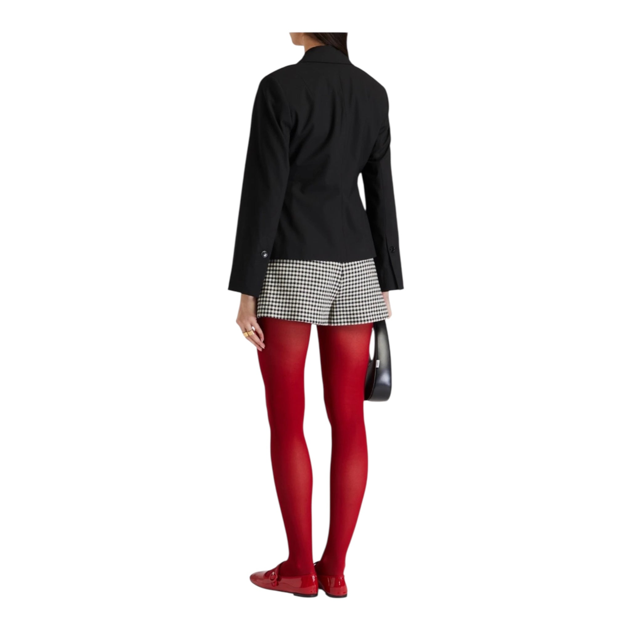 Saco GANNI Croisé Negro - Talla 36