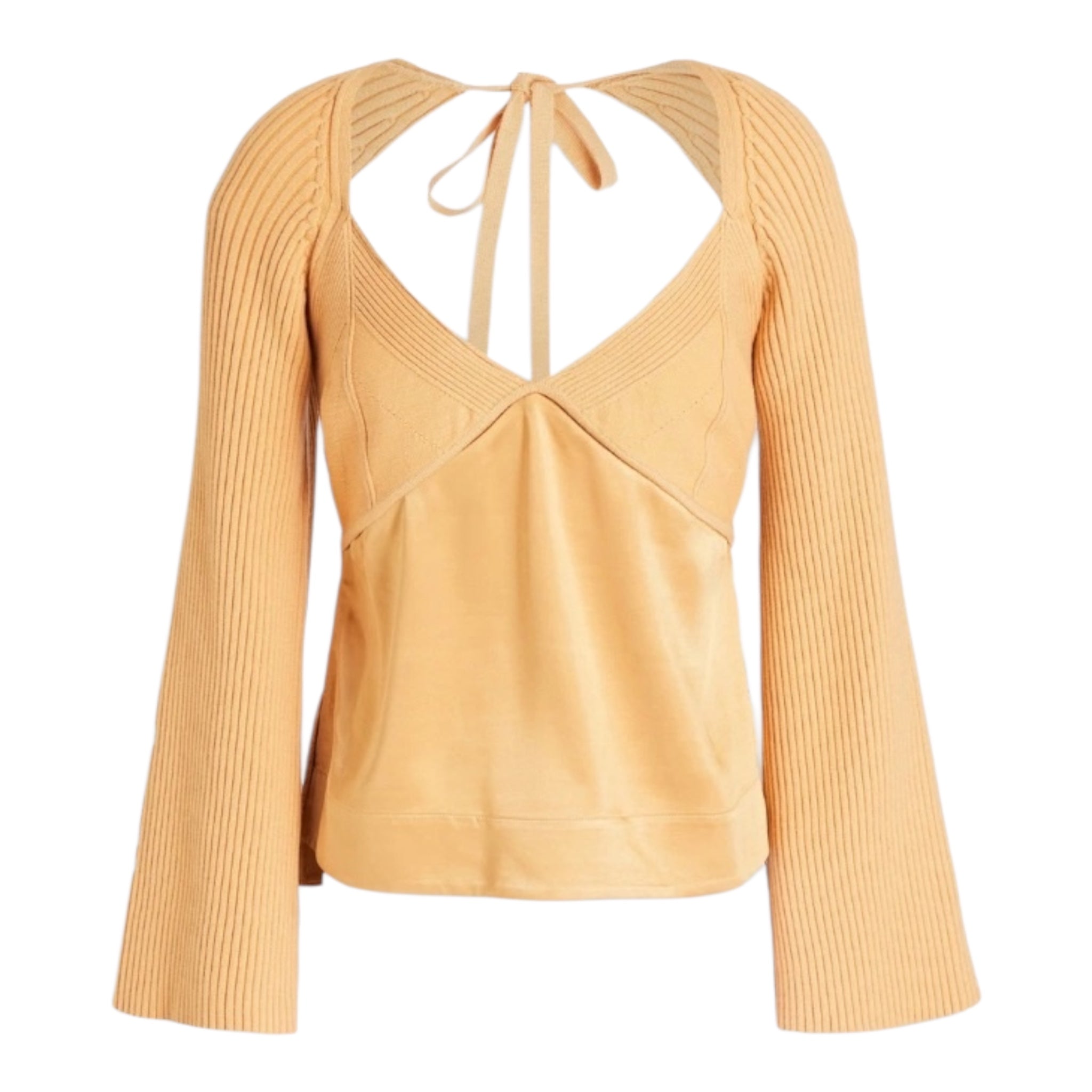 Top Jonathan Simkhai — Naranja Vibrante