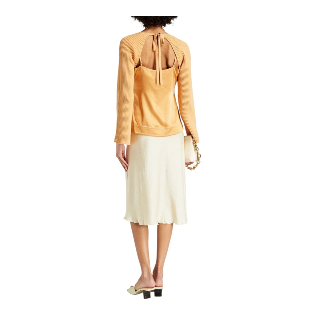 Top Jonathan Simkhai — Naranja Vibrante