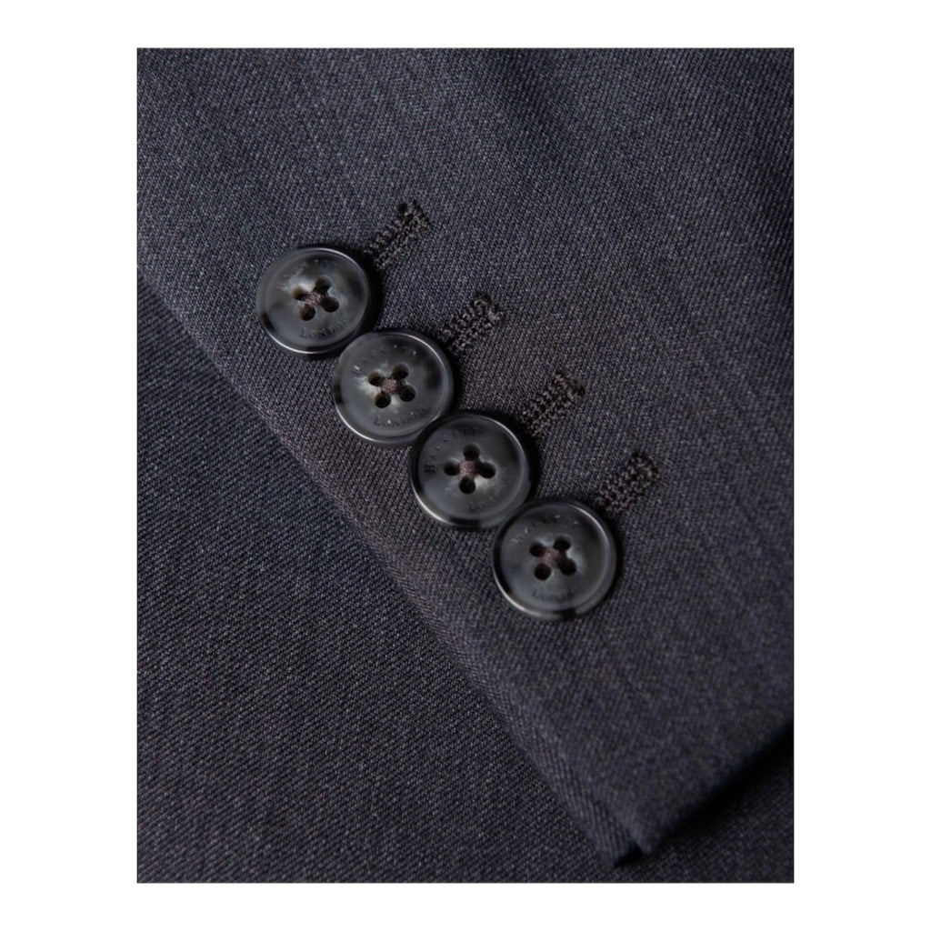 Saco de traje Hackett London — Lana ligera gris antracita